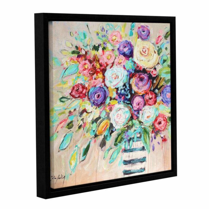 Vibrant Bouquet by Jolina Anthony Painting on Canvas - Chic Decora