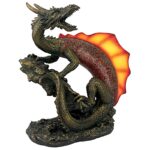 Viper the Serpent Dragon Illuminated Figurine - Chic Decora