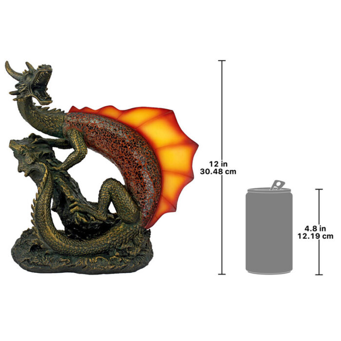 Viper the Serpent Dragon Illuminated Figurine - Chic Decora