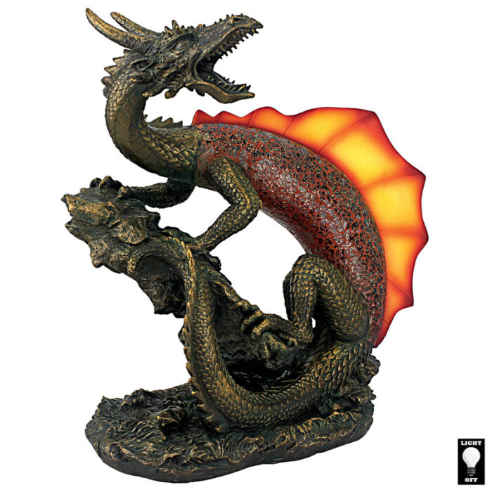 Viper the Serpent Dragon Illuminated Figurine - Chic Decora