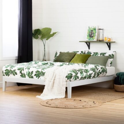 Vito Solid Wood Platform Bed - Chic Decora