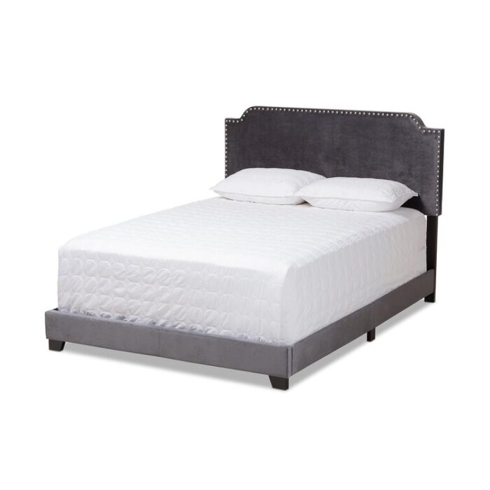 Voigt Upholstered Standard Bed - Chic Decora