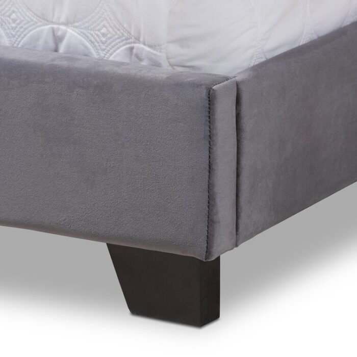 Voigt Upholstered Standard Bed - Chic Decora