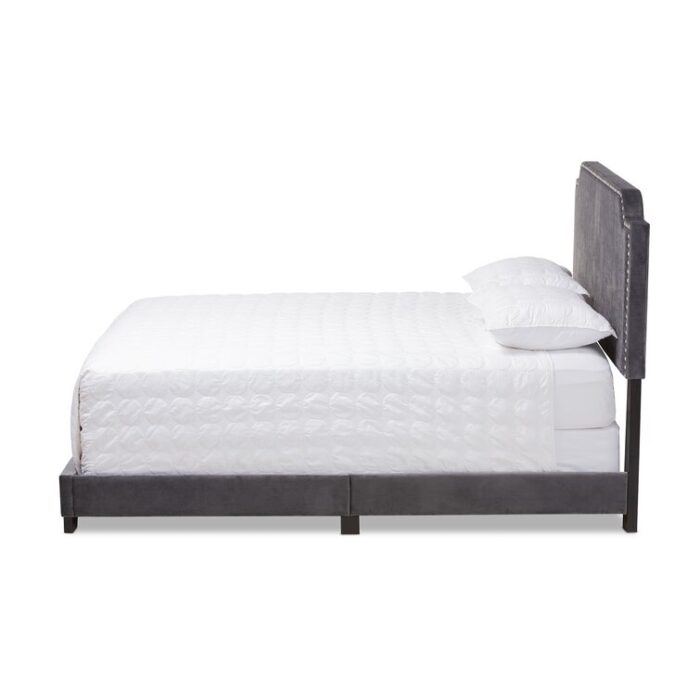 Voigt Upholstered Standard Bed - Chic Decora