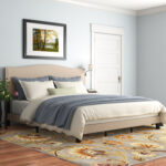 Vyron Upholstered Panel Bed - Chic Decora