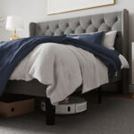 Walace Upholstered Wingback Bed - Chic Decora