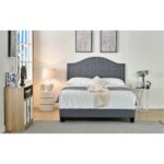 Webrook Upholstered Sleigh Bed - Chic Decora