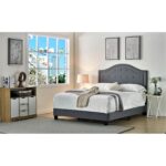 Webrook Upholstered Sleigh Bed - Chic Decora