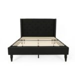 Wellow Upholstered Wingback Bed - Chic Decora