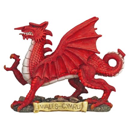 Welsh Dragons Handmade Fantasy & Sci-Fi Figurines & Sculptures - Chic Decora