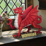 Welsh Dragons Handmade Fantasy & Sci-Fi Figurines & Sculptures - Chic Decora