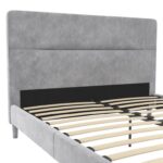 Westerleigh Upholstered Platform Bed - Chic Decora