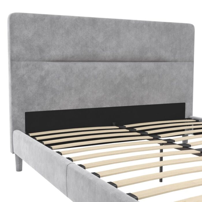 Westerleigh Upholstered Platform Bed - Chic Decora