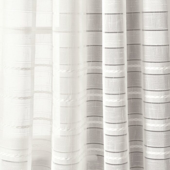 Westerman Polyester Sheer Curtain Pair (Set of 2) - Chic Decora