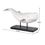 Whale Resin Decor Statue - Chic Decora