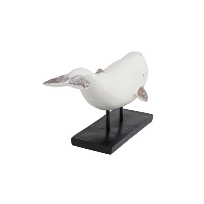 Whale Resin Decor Statue - Chic Decora