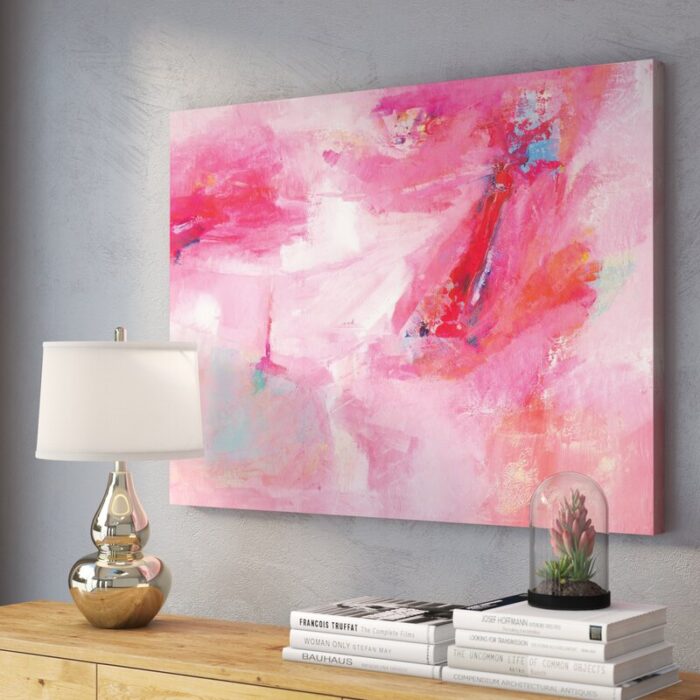 While She Dances by Sia Aryai Print on Canvas - Chic Decora