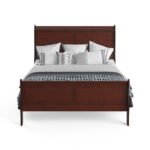 Wike Sleigh Bed - Chic Decora