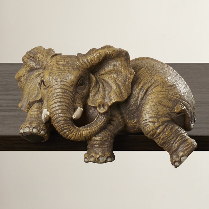 Willetton the Elephant Shelf Sitter Figurine - Chic Decora