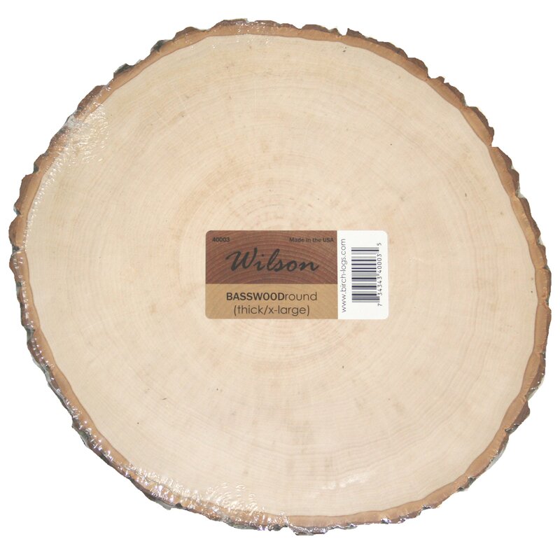 Wilson Handanyan Basswood Round Thick - Chic Decora