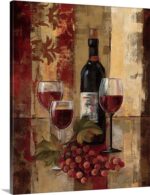 Wine And Graffiti ” Graffiti And Wine II ” by Silvia Vassileva - Chic Decora