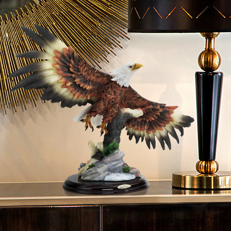 Wingspan Bald Eagle Figurine - Chic Decora