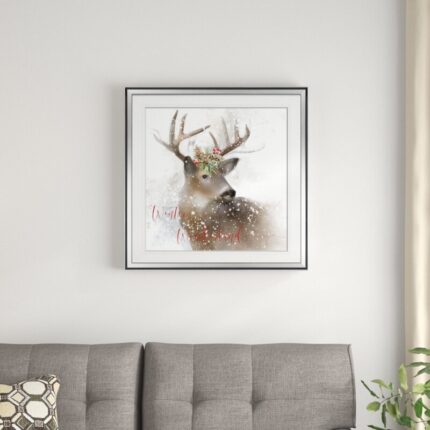 Winter Wonderland Deer – Print - Chic Decora