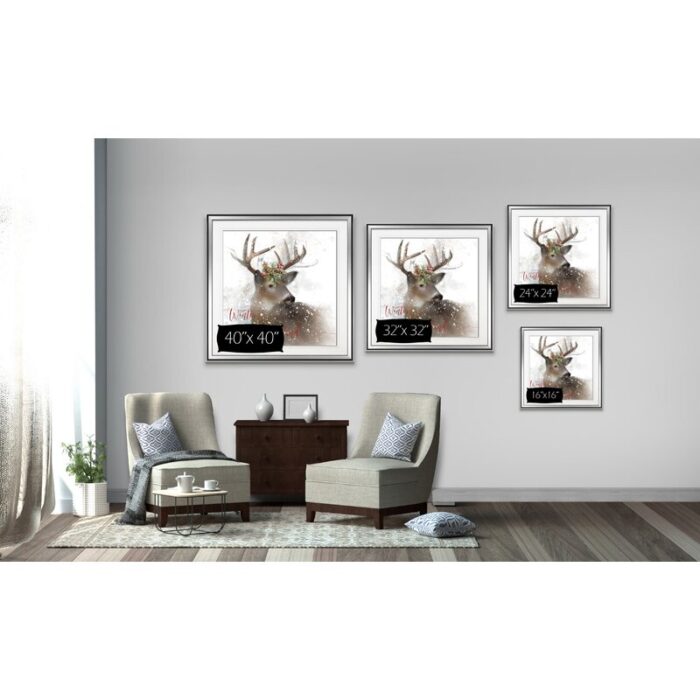 Winter Wonderland Deer – Print - Chic Decora