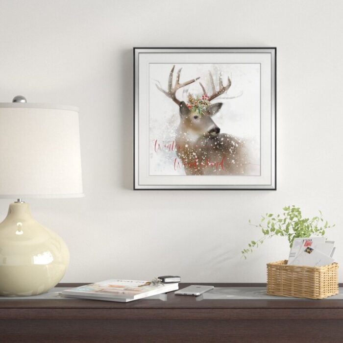 Winter Wonderland Deer – Print - Chic Decora