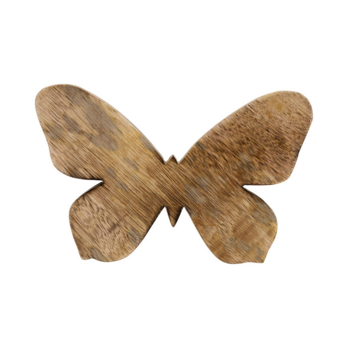 Wooden Butterfly Statue - Chic Decora