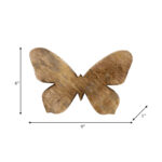 Wooden Butterfly Statue - Chic Decora