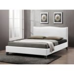 Wooler Vegan Leather Platform Bed - Chic Decora