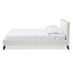 Wooler Vegan Leather Platform Bed - Chic Decora