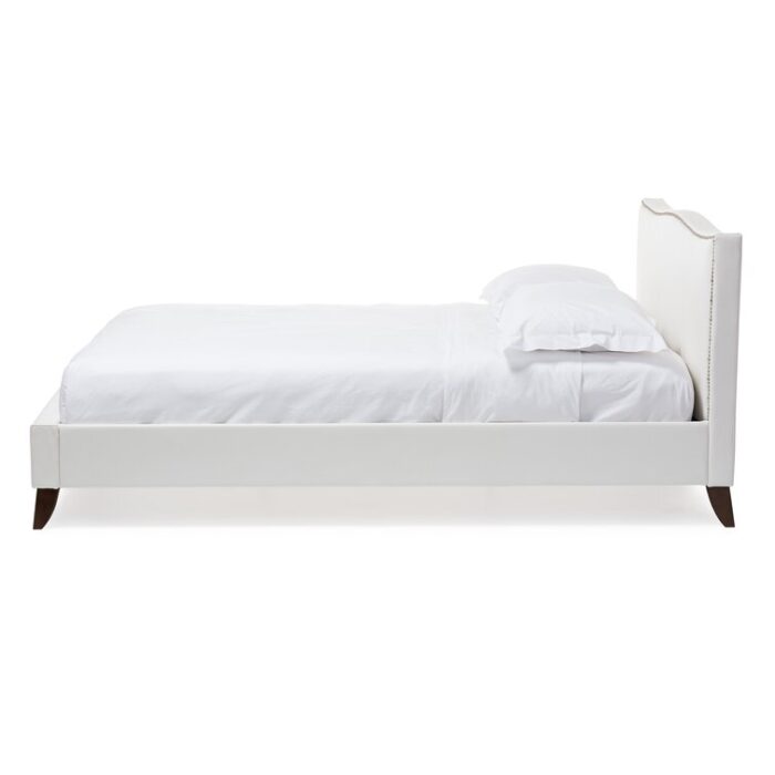 Wooler Vegan Leather Platform Bed - Chic Decora