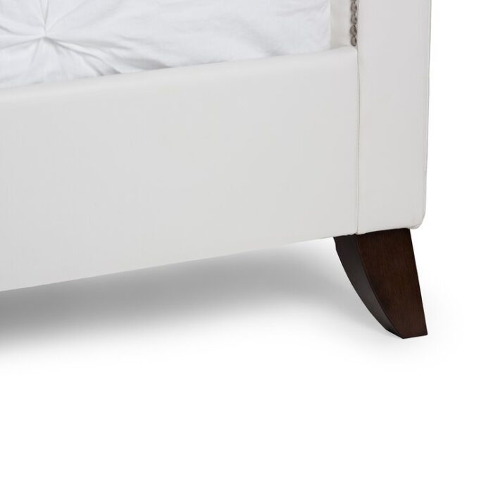 Wooler Vegan Leather Platform Bed - Chic Decora