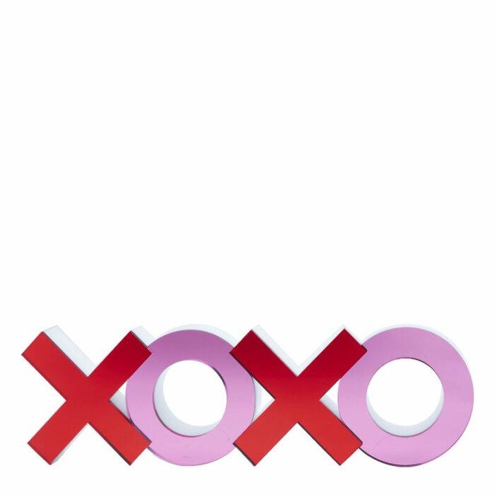 Xoxo Acrylic Mirror Block - Chic Decora