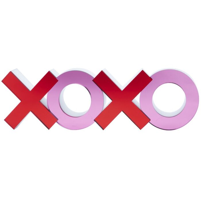 Xoxo Acrylic Mirror Block - Chic Decora