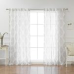 Yareli Polyester Sheer Curtain Pair (Set of 2) - Chic Decora