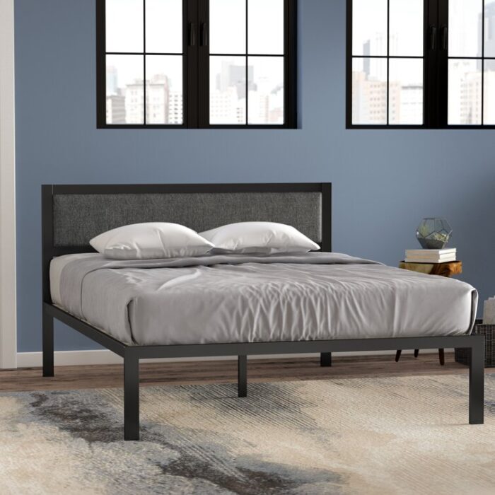 Yoplac Metal Panel Bed - Chic Decora