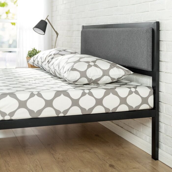 Yoplac Metal Panel Bed - Chic Decora