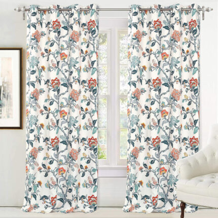 Yother Polyester Room Darkening Curtain Pair (Set of 2) - Chic Decora