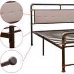 Zaha Metal Slat Bed - Chic Decora