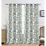 Zayas Polyester Room Darkening Curtain Pair (Set of 2) - Chic Decora