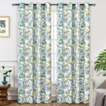 Zayas Polyester Room Darkening Curtain Pair (Set of 2) - Chic Decora