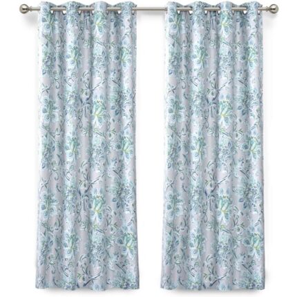 Zebrowski Polyester Blackout Curtain Pair (Set of 2) - Chic Decora