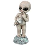 Zeta the Toddler, Baby Alien Figurine - Chic Decora