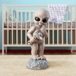 Zeta the Toddler, Baby Alien Figurine - Chic Decora