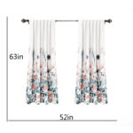 Zuri Polyester Room Darkening Curtain Pair (Set of 2) - Chic Decora