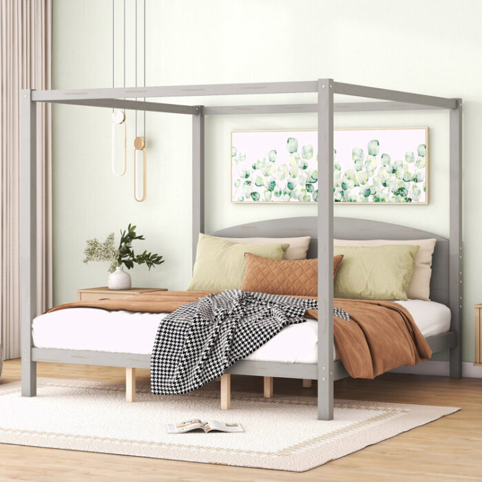 Zuriyah Canopy Bed - Chic Decora