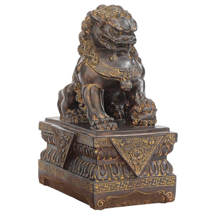 Chinese Foo Dog Handmade Fantasy & Sci-Fi Figurines & Sculptures - Chic Decora